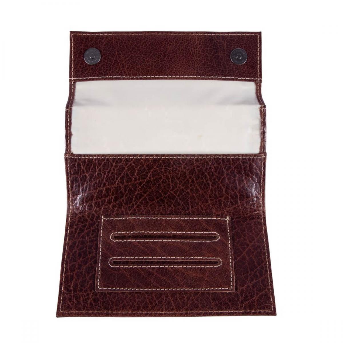 ALPENLEDER | Tabaktasche BARTHL (brandy) CG6043
