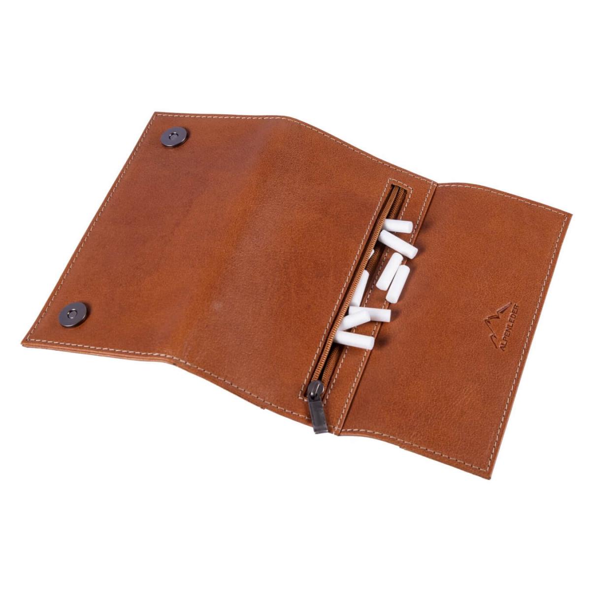 ALPENLEDER | Tabaktasche BARTHL (cognac) CG6043
