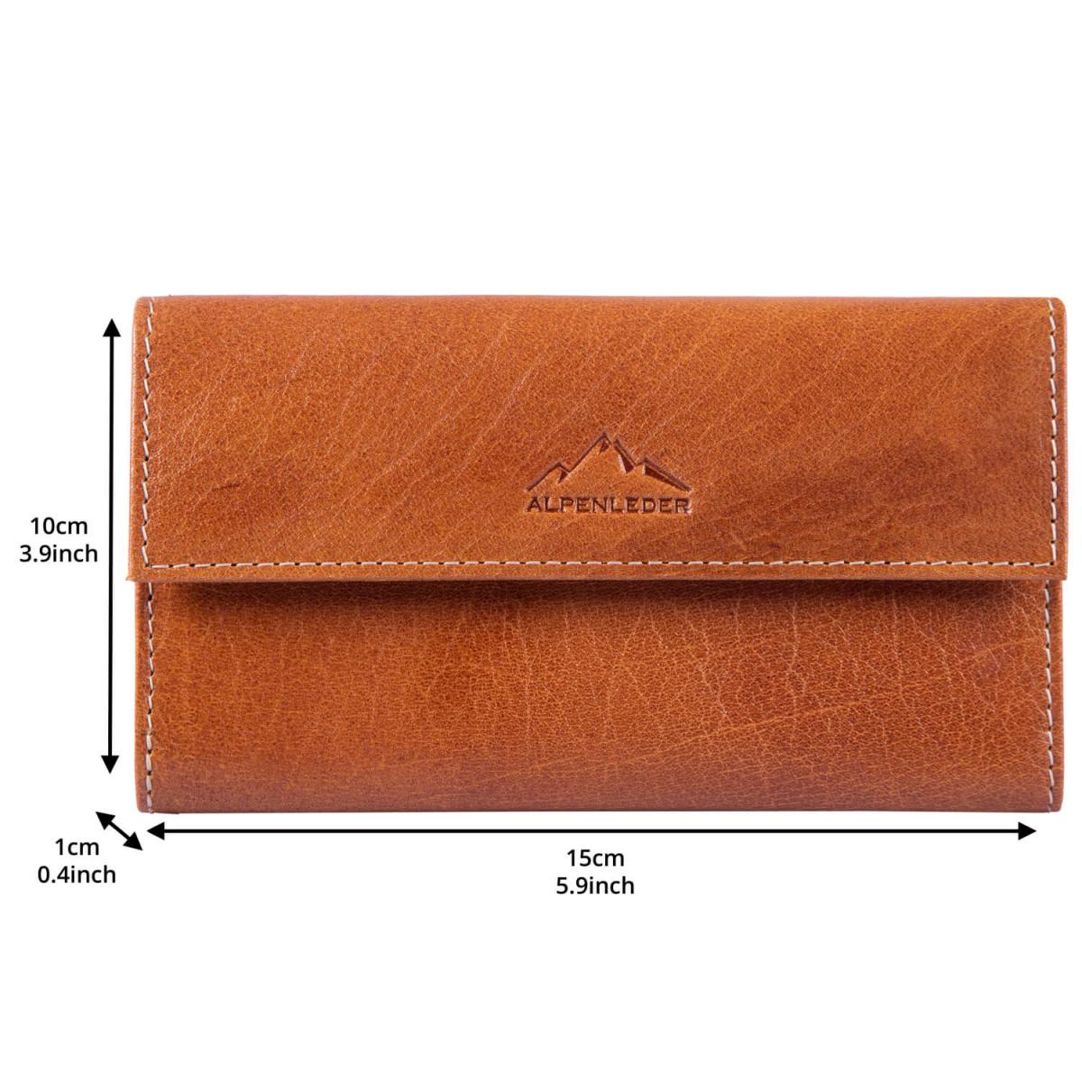 ALPENLEDER | Tabaktasche GUSTL (cognac) CG6042