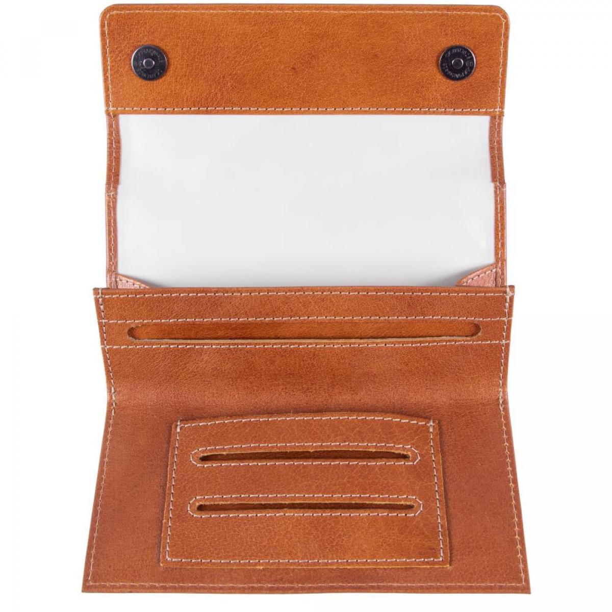 ALPENLEDER | Tabaktasche XARE (cognac) CG6044