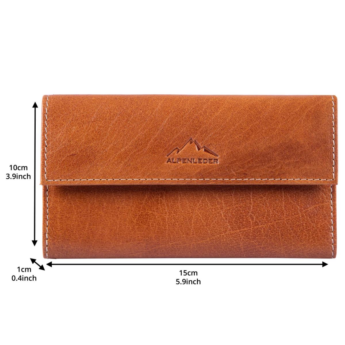 ALPENLEDER | Tabaktasche XARE (cognac) CG6044