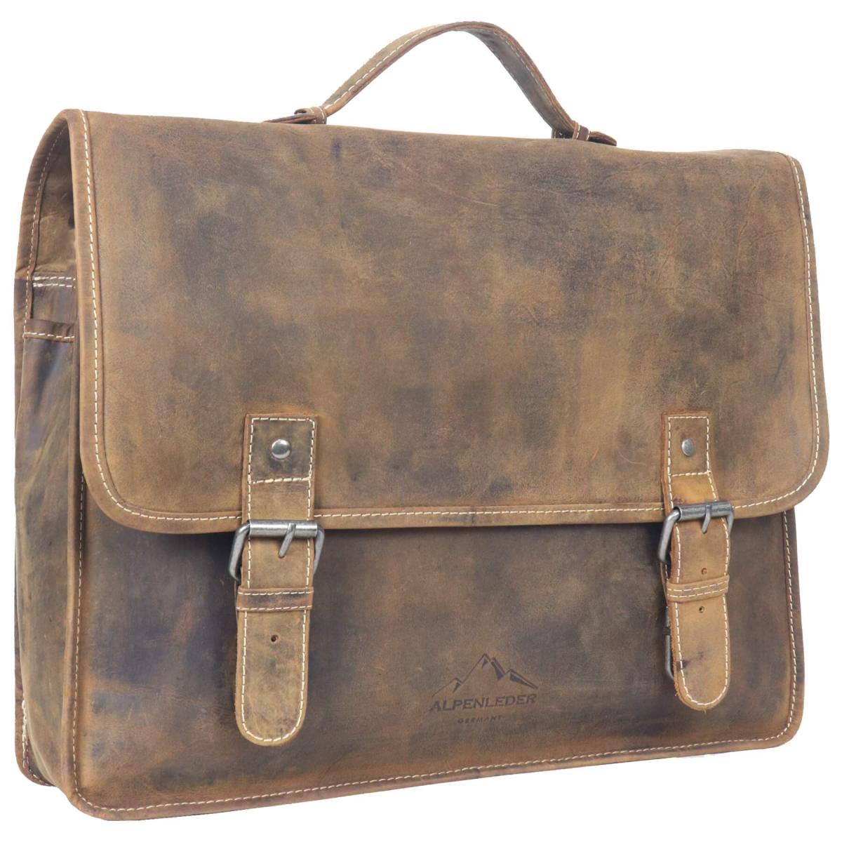 ALPENLEDER | Messenger Bag ADVENTURE (old havanna)ALPENLEDER, CG8101-oh; old havanna, Messenger Bag Adventure, Computertasche, laptoptasche, Umhängetasche, Multifunktionstasche, Ledertasche,Reisetasche, Reisekoffer, Reisebeutel, Rindleder, Büffelleder, Bü
