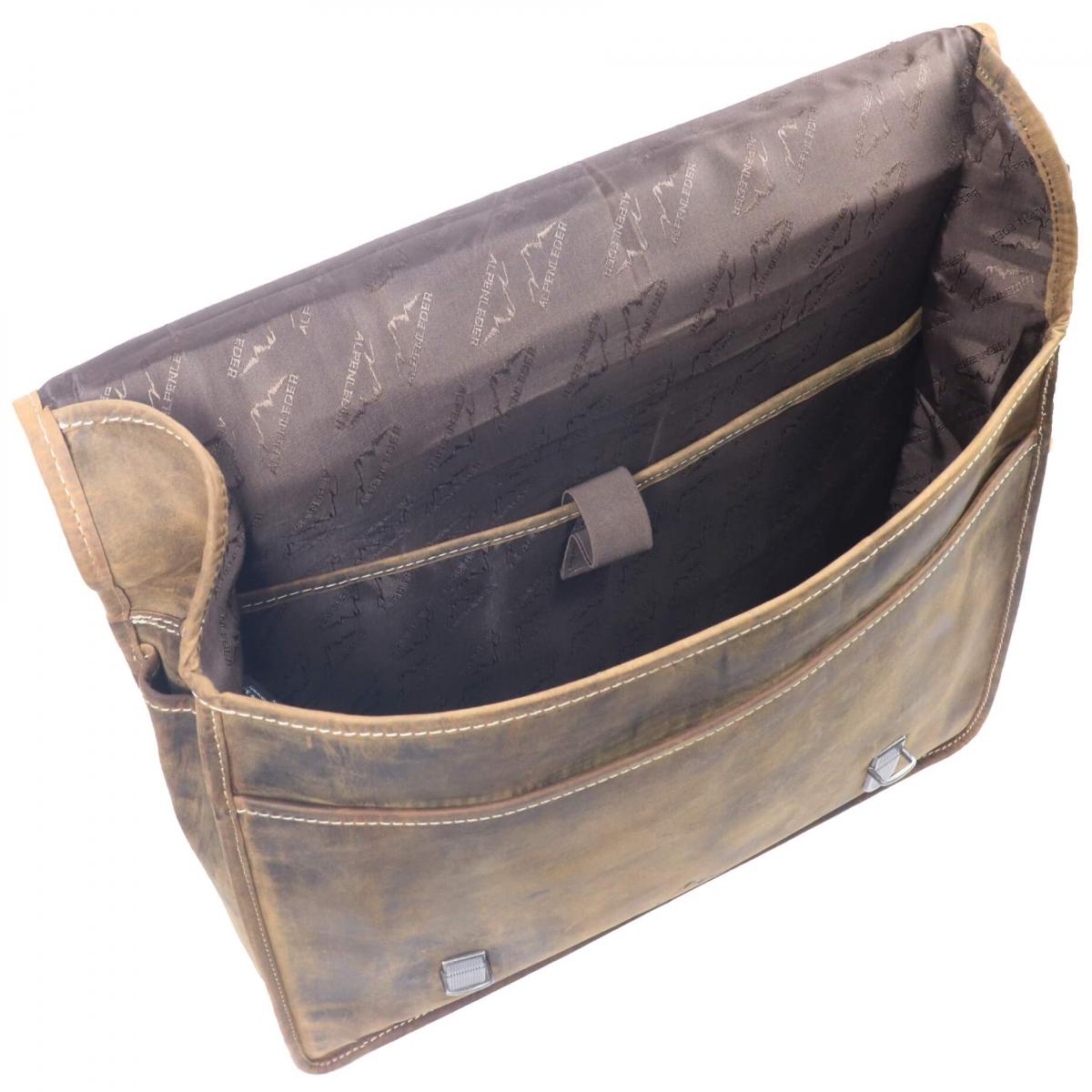 ALPENLEDER | Messenger Bag ADVENTURE (old havanna)ALPENLEDER, CG8101-oh; old havanna, Messenger Bag Adventure, Computertasche, laptoptasche, Umhängetasche, Multifunktionstasche, Ledertasche,Reisetasche, Reisekoffer, Reisebeutel, Rindleder, Büffelleder, Bü