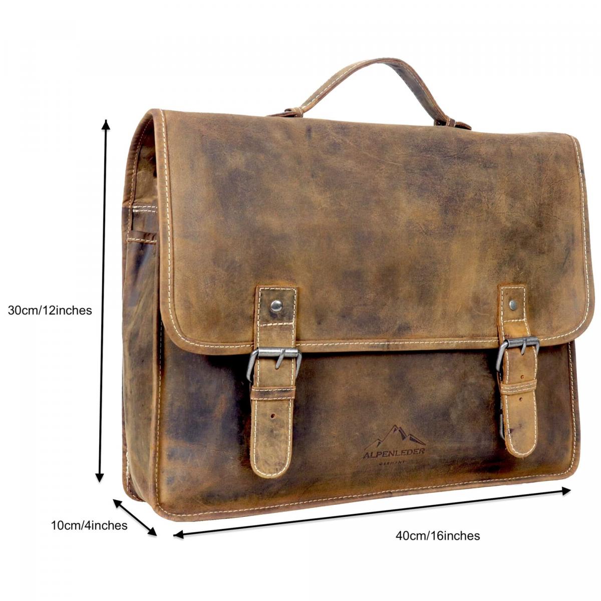 ALPENLEDER | Messenger Bag ADVENTURE (old havanna)ALPENLEDER, CG8101-oh; old havanna, Messenger Bag Adventure, Computertasche, laptoptasche, Umhängetasche, Multifunktionstasche, Ledertasche,Reisetasche, Reisekoffer, Reisebeutel, Rindleder, Büffelleder, Bü