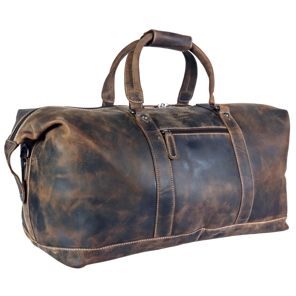 ALPENLEDER | Reisetasche ALABAMA (old havanna) VLRBS03-oh