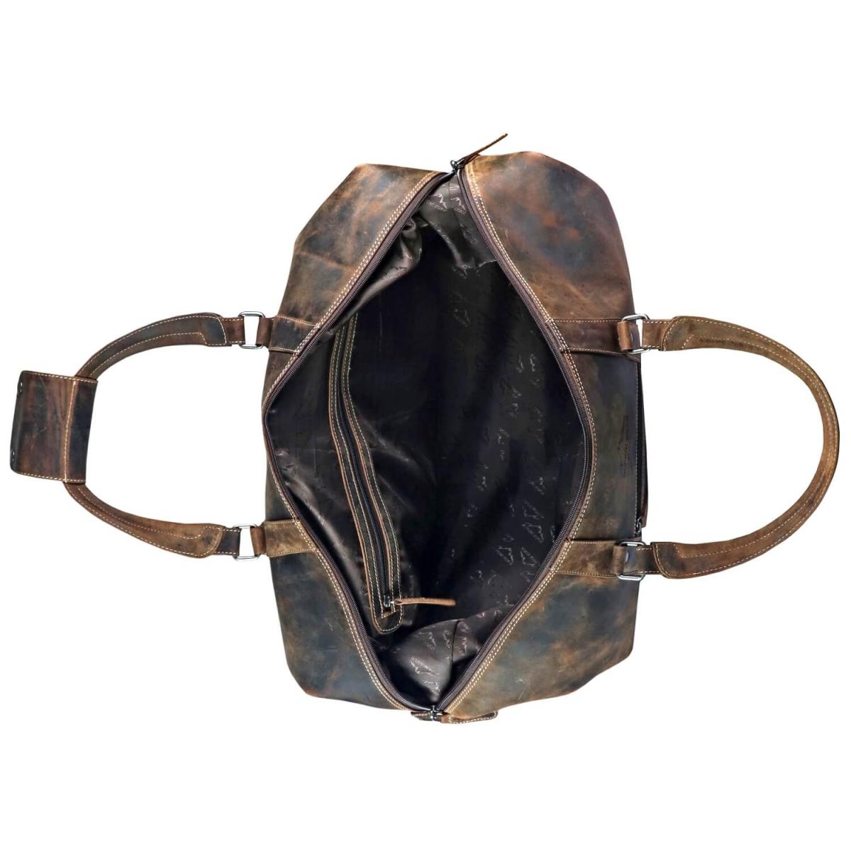ALPENLEDER | Reisetasche ALABAMA (old havanna) VLRBS03-oh