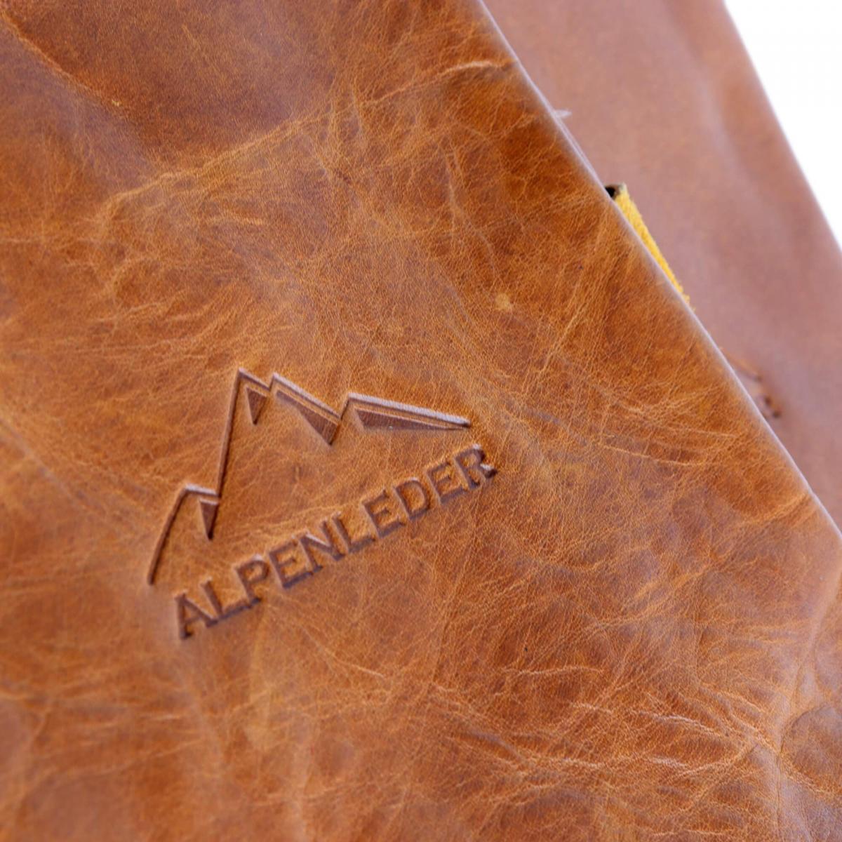 ALPENLEDER | Grillhandschuhe ALPENGLÜHEN cognac (CG2095-c)