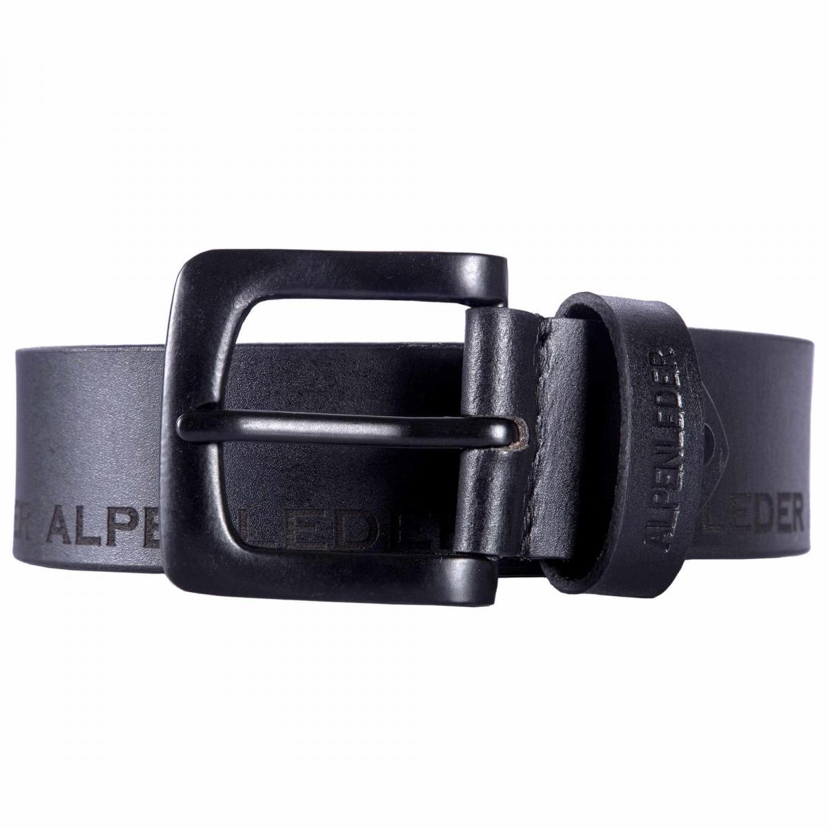 ALPENLEDER | Ledergürtel ALPENLEDER ebenholz (CG6083-E)