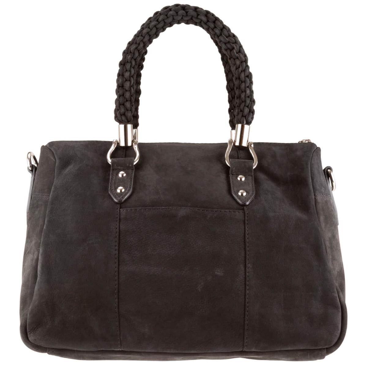 ALPENLEDER | Damen-Handtasche BARDOT (schwarz) AL1771