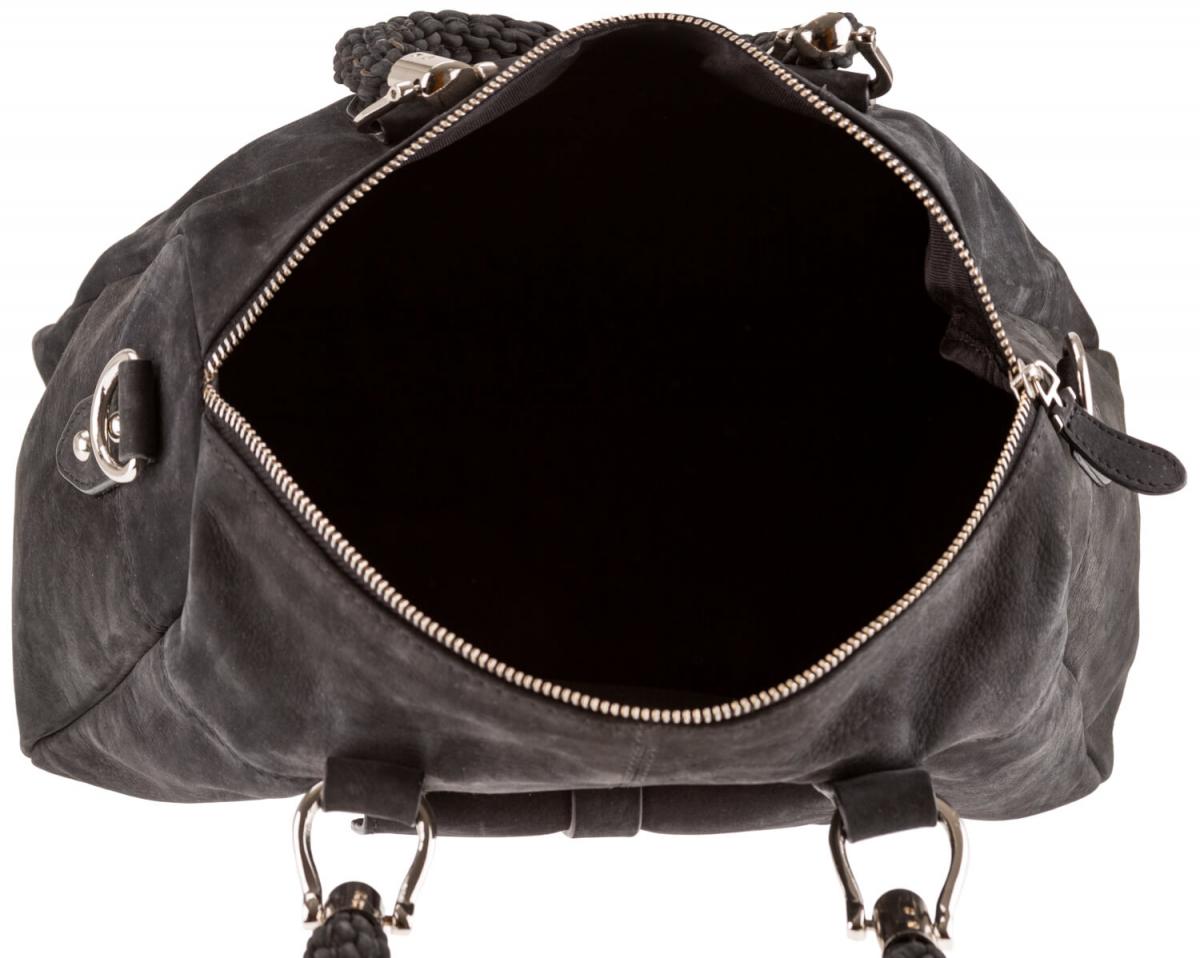 ALPENLEDER | Damen-Handtasche BARDOT (schwarz) AL1771