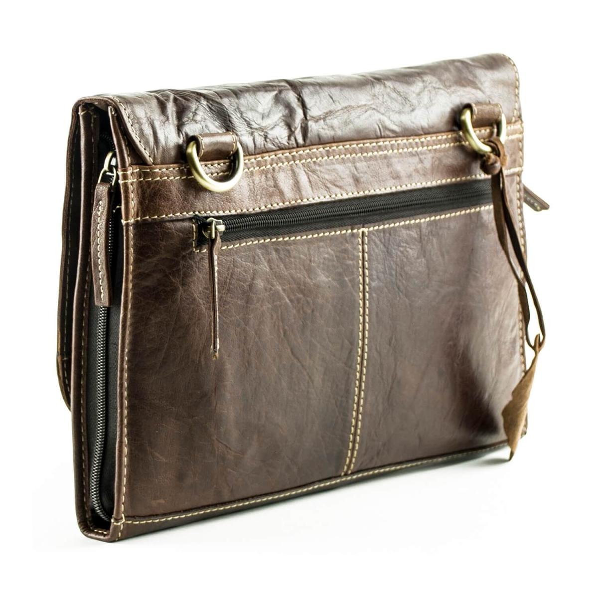 ALPENLEDER iPad Bag BASEL brandy (CG2022-b)