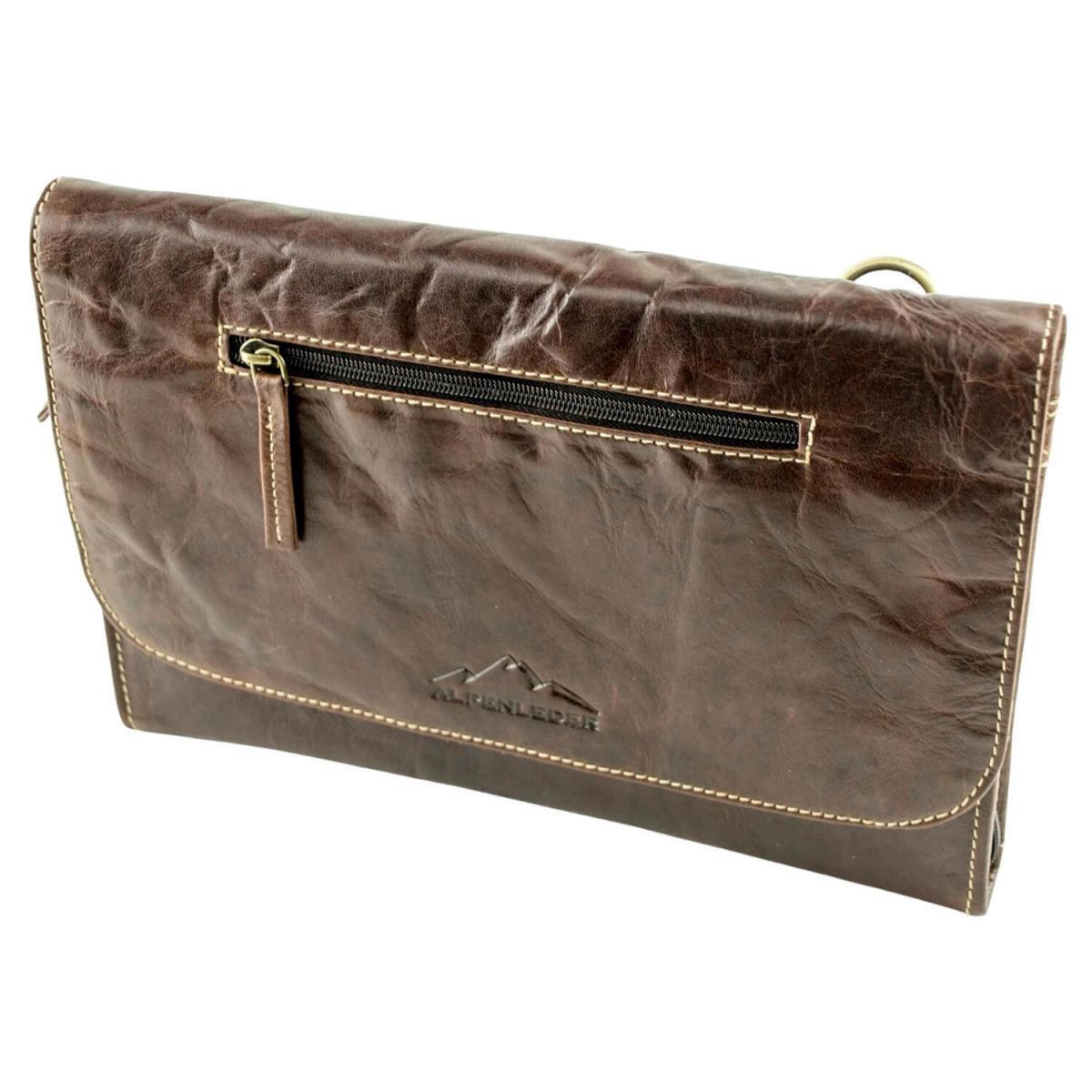 ALPENLEDER iPad Bag BASEL brandy (CG2022-b)