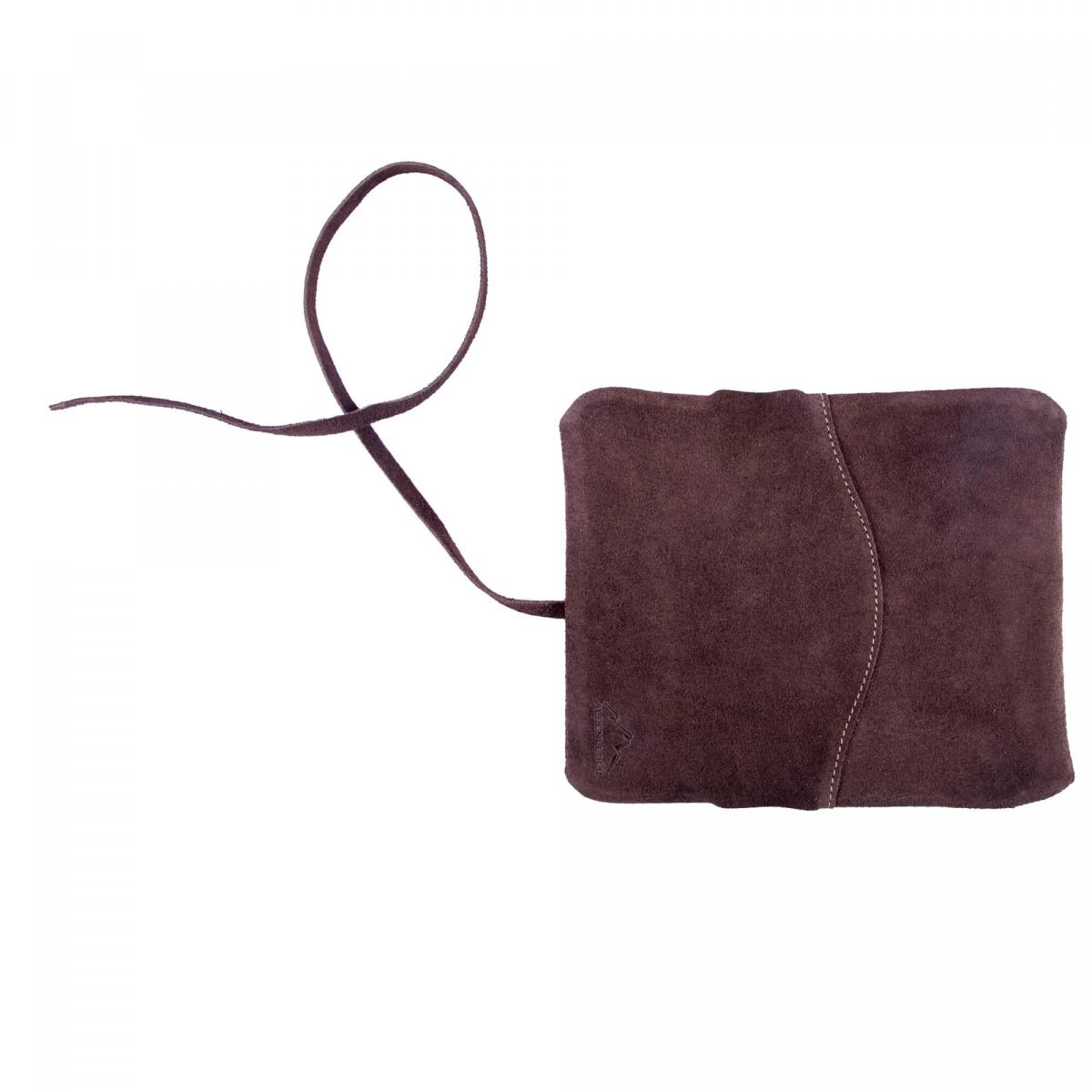 ALPENLEDER | Tabaktasche BEPPI (brown suede) CG6051