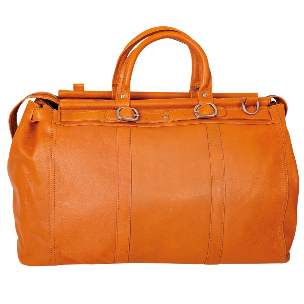 ALPENLEDER | Reisetasche BOLOGNA (naturbraun) 325T-n