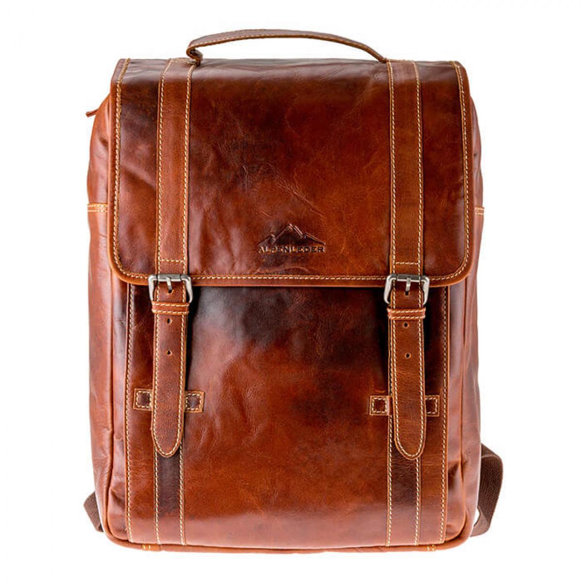ALPENLEDER | Rucksack BOZEN (cognac) CG2102