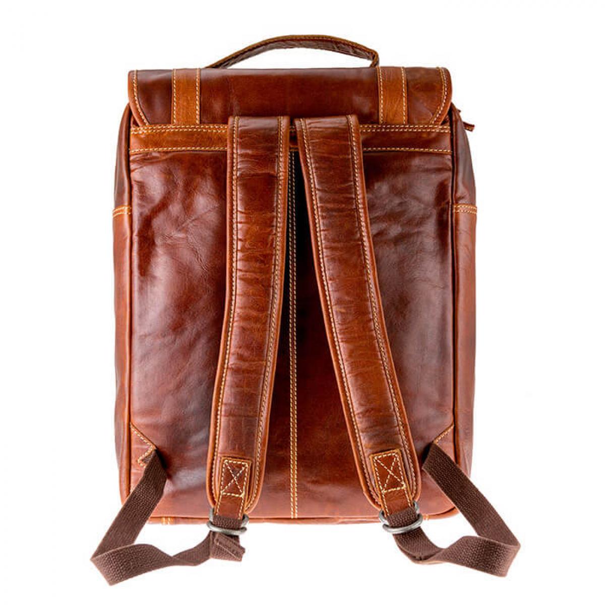 ALPENLEDER | Rucksack BOZEN (cognac) CG2102