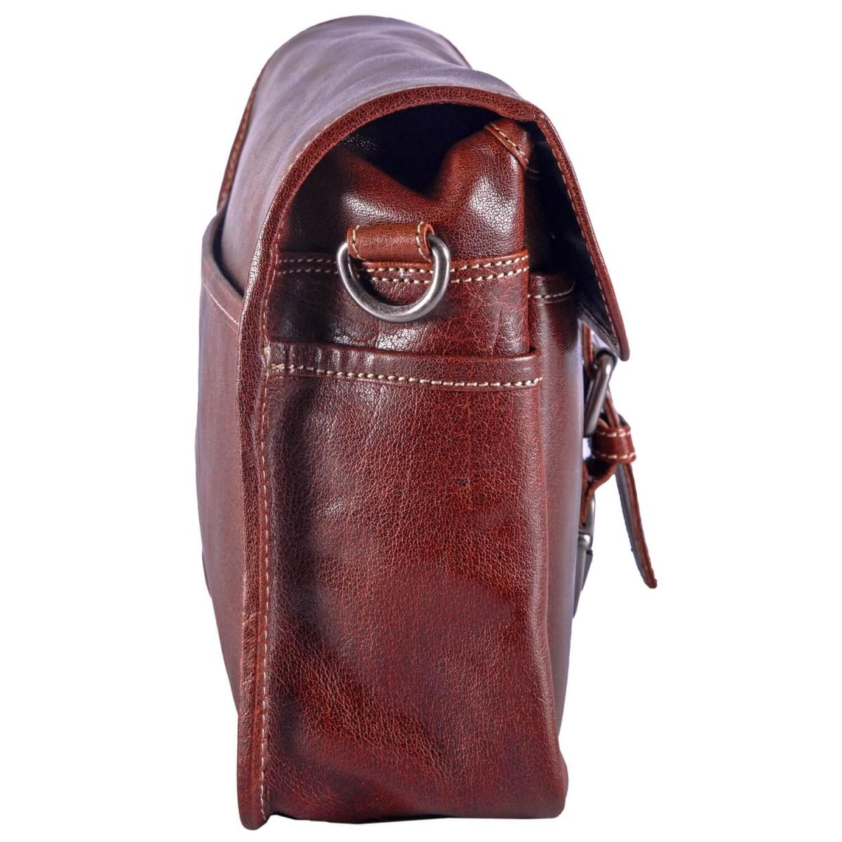 ALPENLEDER | Messenger Bag CRUISER (brandy) CG6069-b