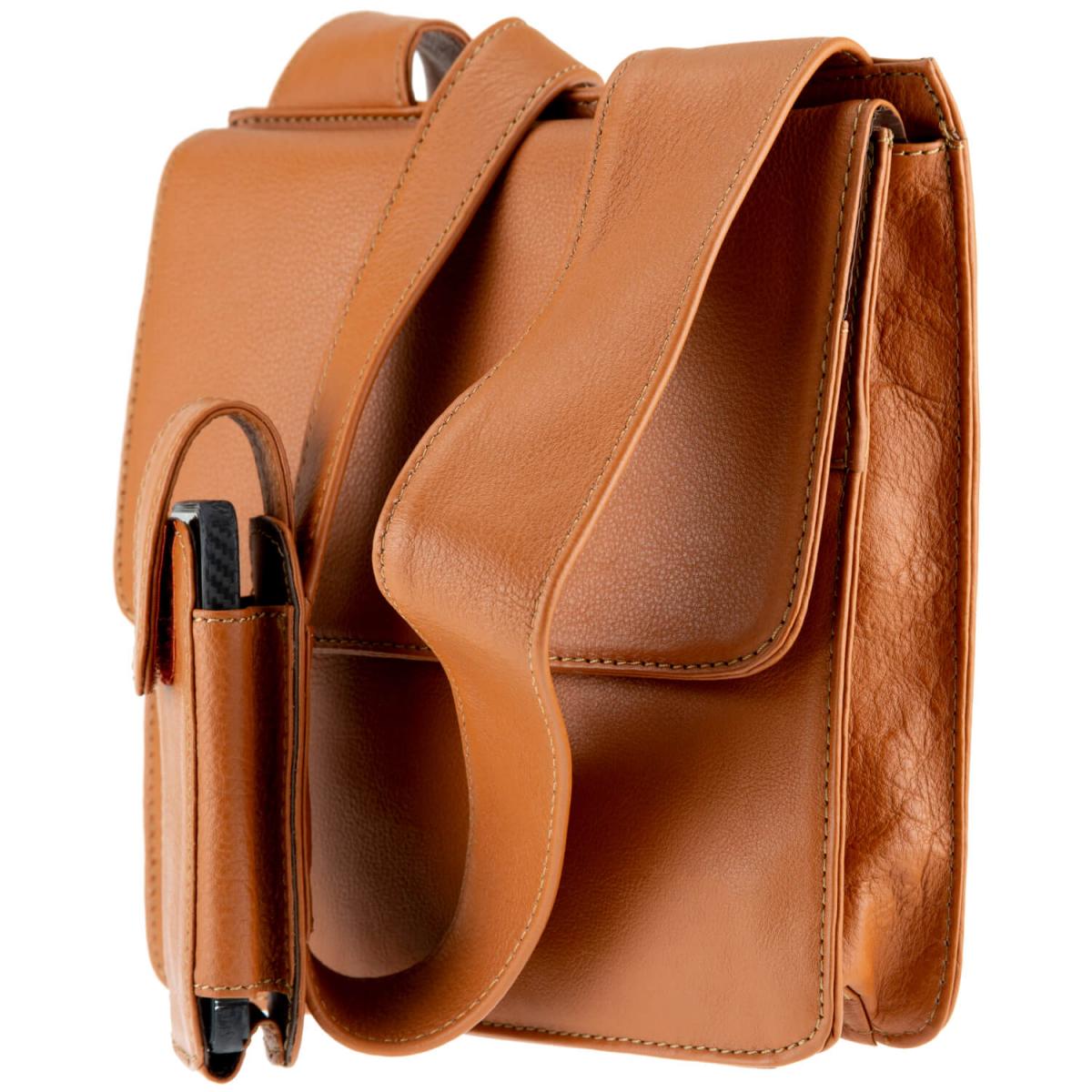 ALPENLEDER | Umhängetasche CUSCO (naturbraun) 4153-nb