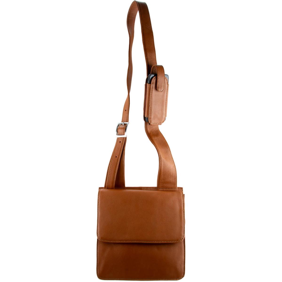 ALPENLEDER | Umhängetasche CUSCO (naturbraun) 4153-nb