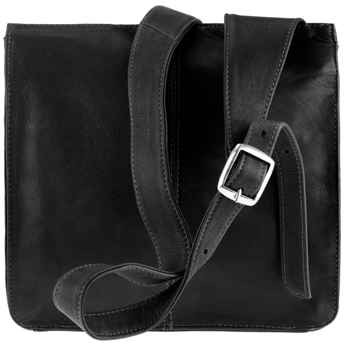 ALPENLEDER | Umhängetasche CUSCO (schwarz) 4153-sw