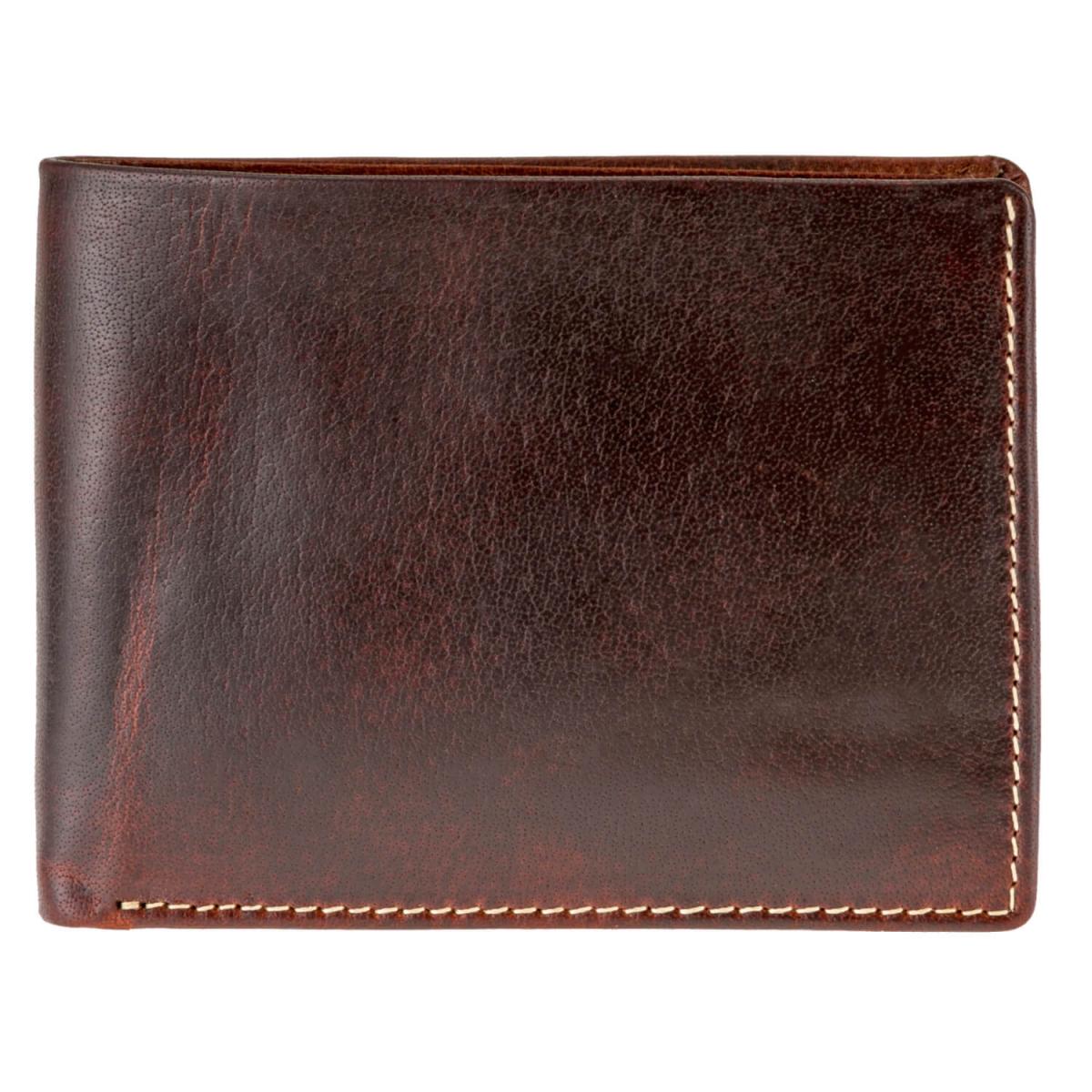 ALPENLEDER Gelbörse DAVOS brandy (CG5001-b)