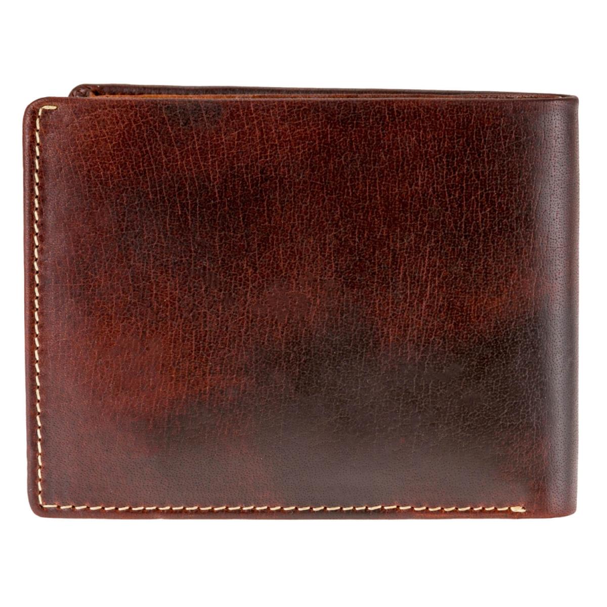 ALPENLEDER Gelbörse DAVOS brandy (CG5001-b)