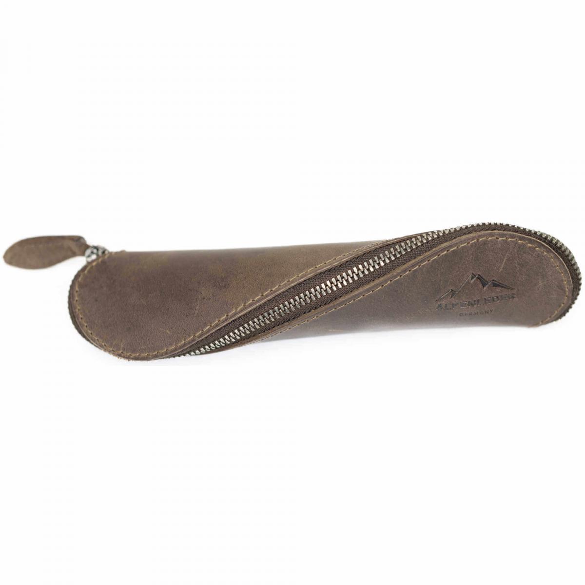 ALPENLEDER | Stifteetui Mäppchen DRAHDI old havanna (CG8102-oh)