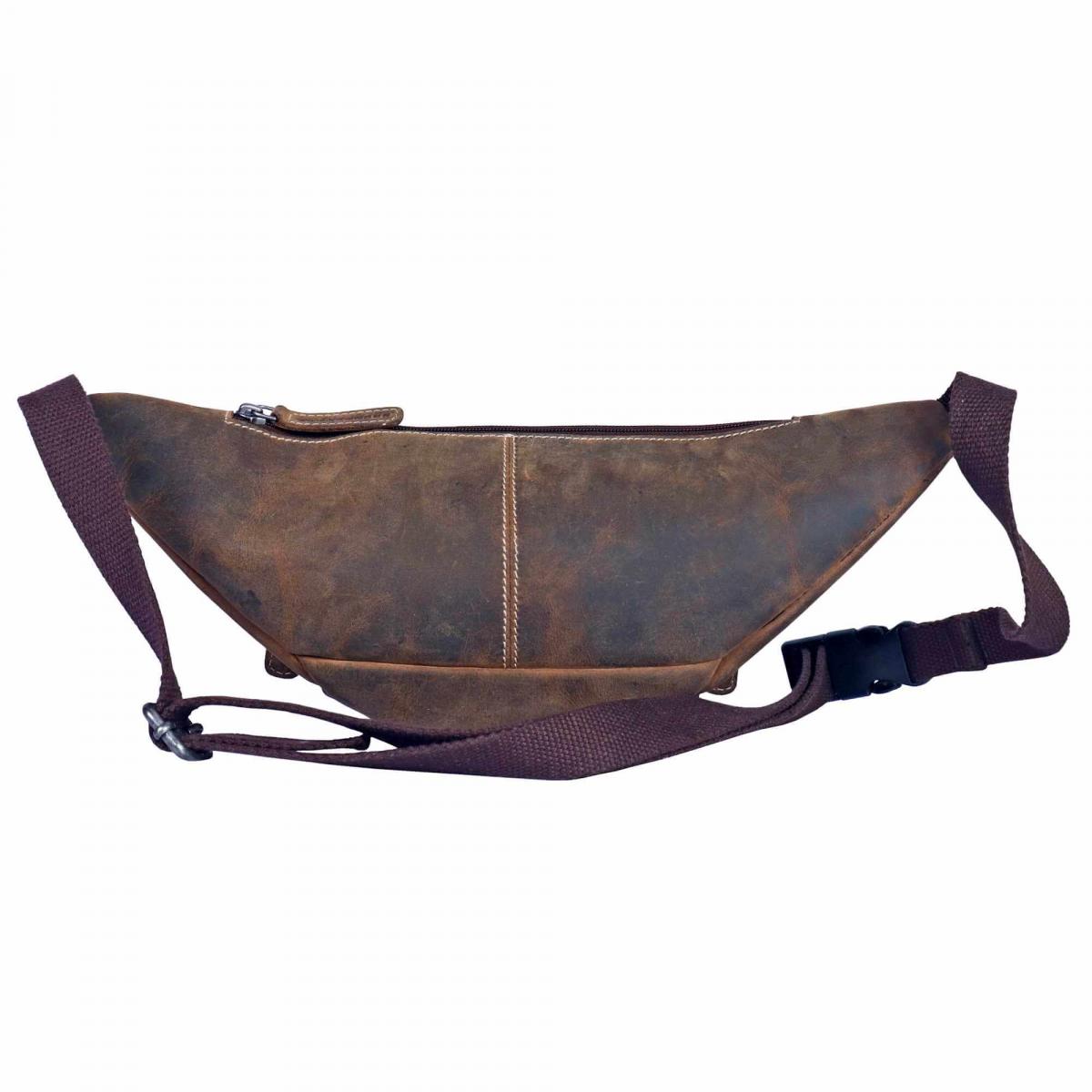 ALPENLEDER | Gürteltasche GENF old havanna (CG6078-oh)