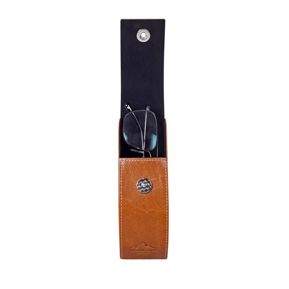 ALPENLEDER | Brillenetui GLUST (cognac) CG8082-c