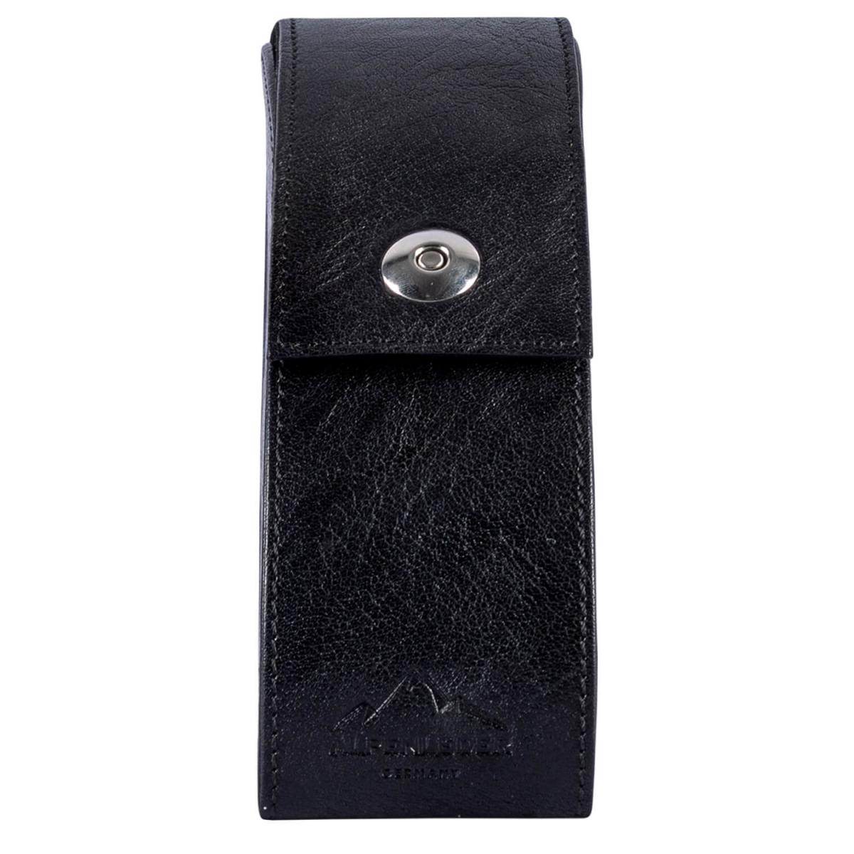 ALPENLEDER | Brillenetui GLUST (ebenholz) CG8082-e