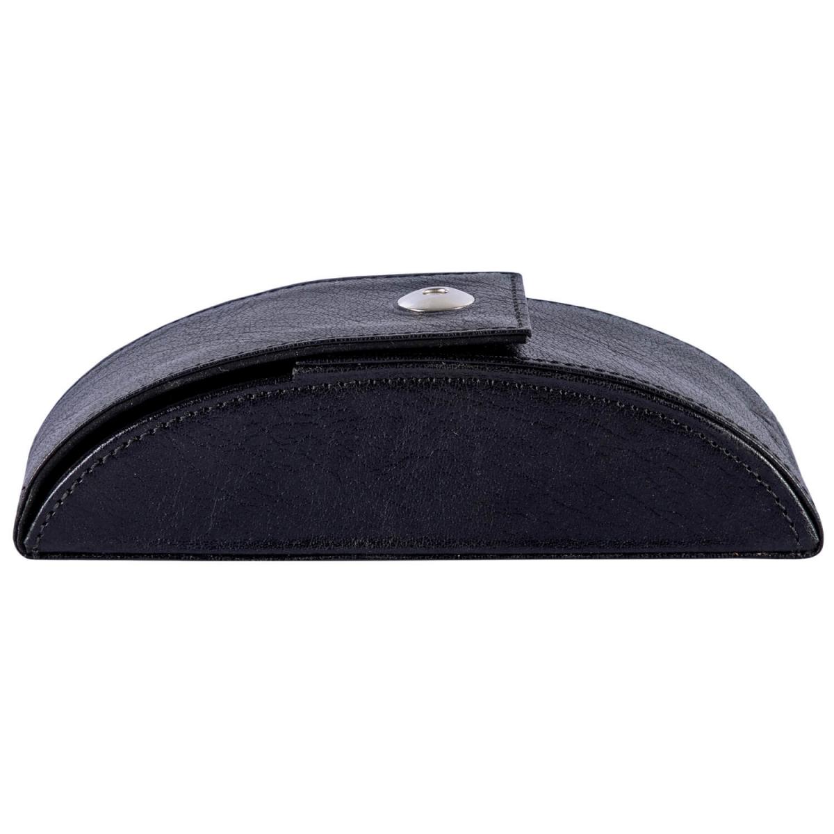 ALPENLEDER | Brillenetui GLUST (ebenholz) CG8082-e