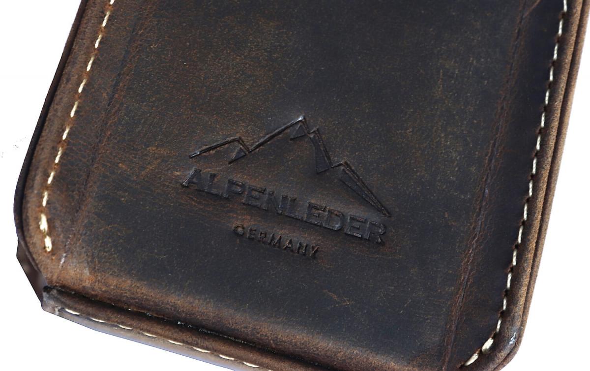 ALPENLEDER | Stifteköcher HAFERL (old havanna) CG6075-oh