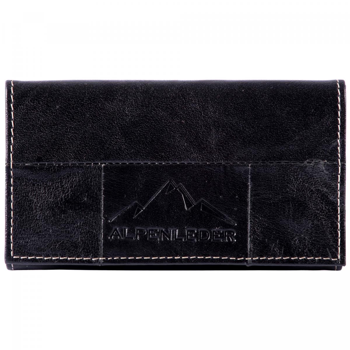 ALPENLEDER | Tabaktasche JUPITER ebenholz (CG2074-c)
