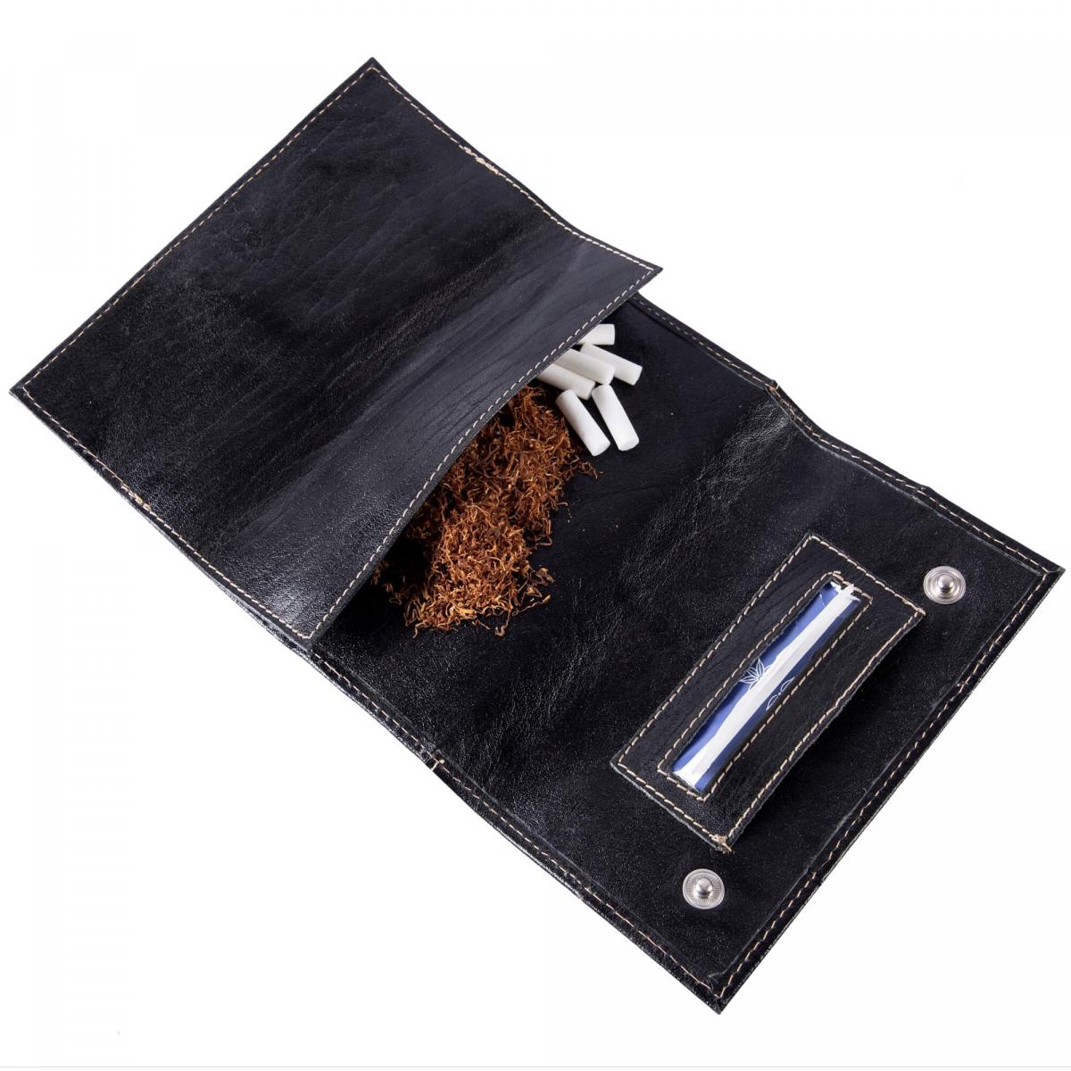 ALPENLEDER | Tabaktasche JUPITER cognac (CG2074-c)