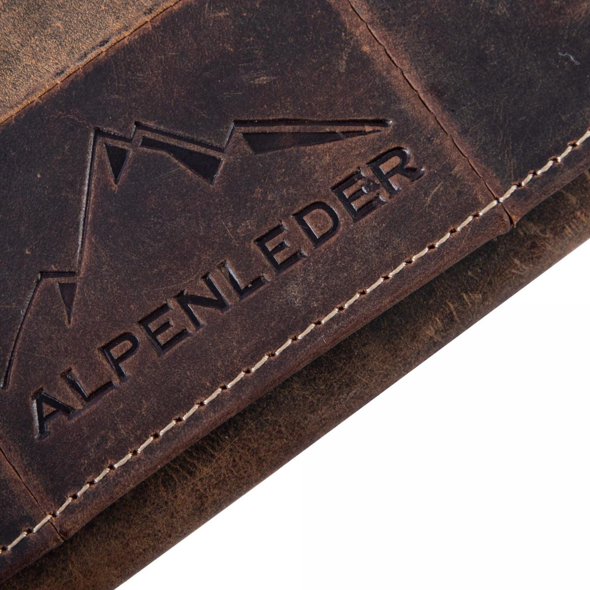 ALPENLEDER | Tabaktasche JUPITER old havanna (CG2074-oh)