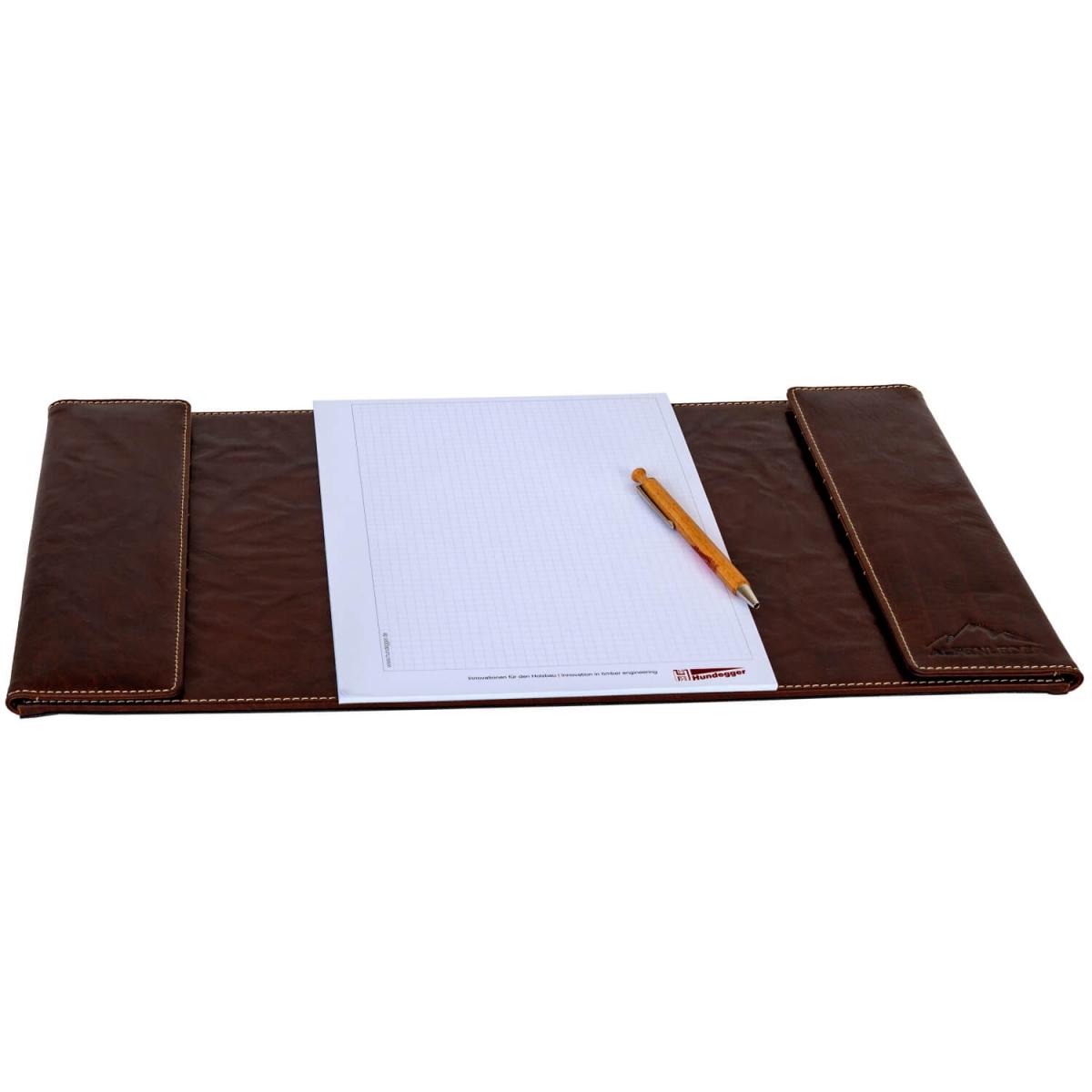 ALPENLEDER | Schreibtischunterlage KAUFMANN (brandy) (CG4017-b)