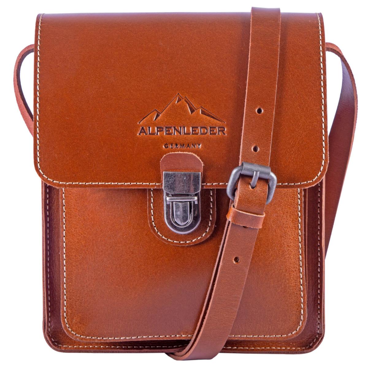 ALPENLEDER | Messenger Bag KITZBUEHL (terra) CG6055-t