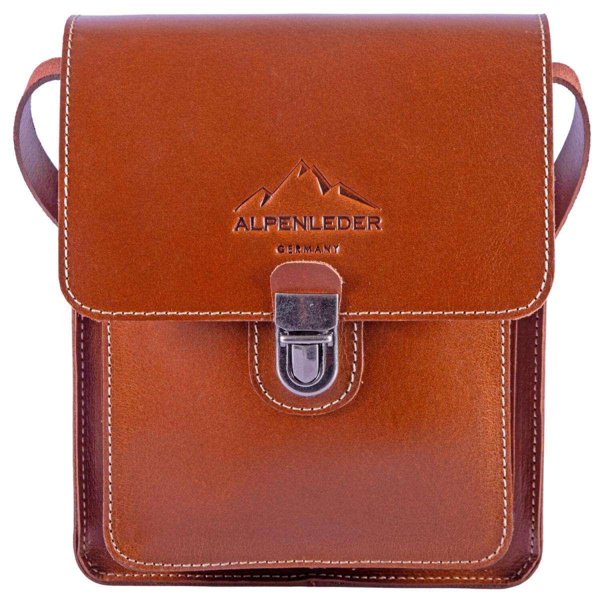 ALPENLEDER | Messenger Bag KITZBUEHL (terra) CG6055-t