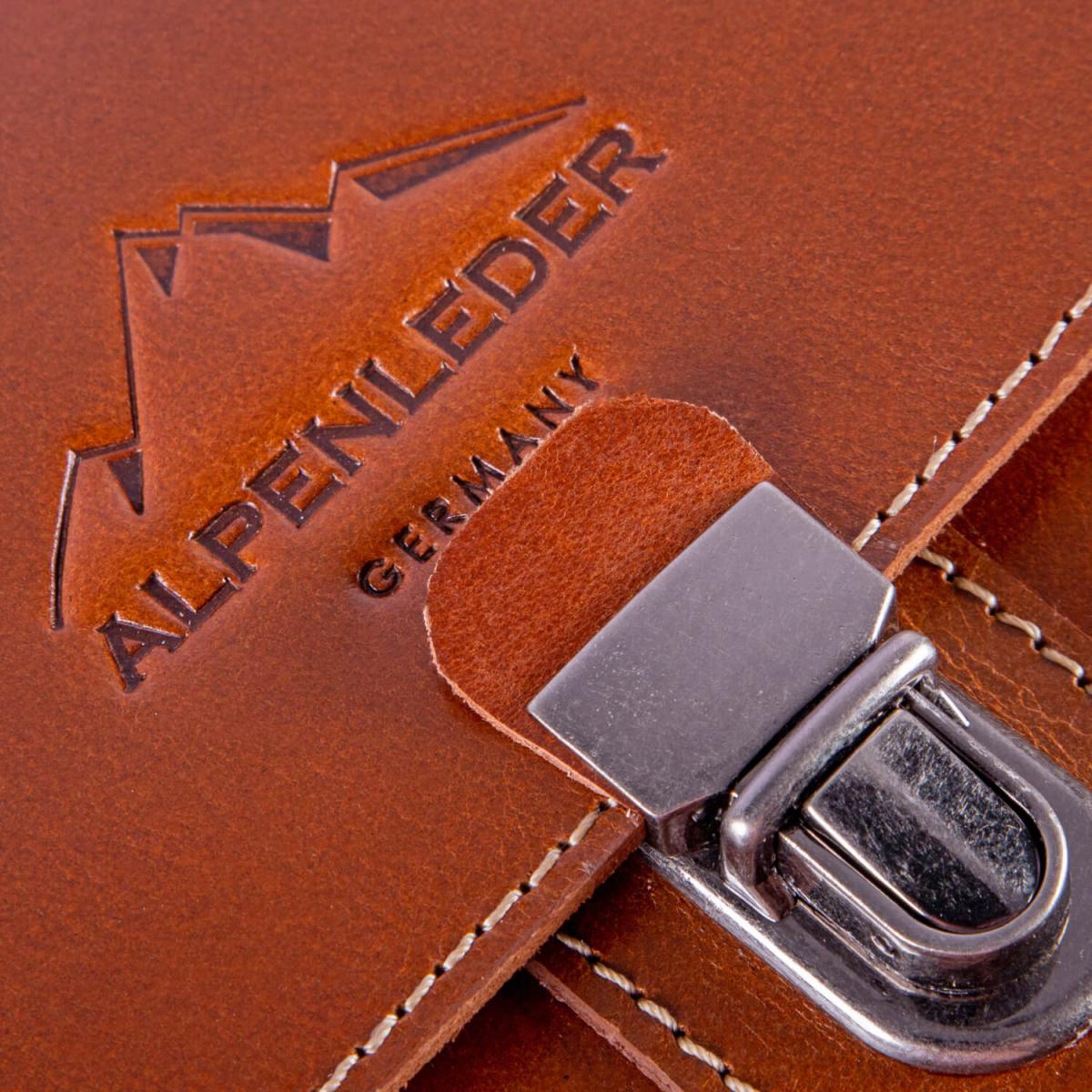 ALPENLEDER | Messenger Bag KITZBUEHL (terra) CG6055-t