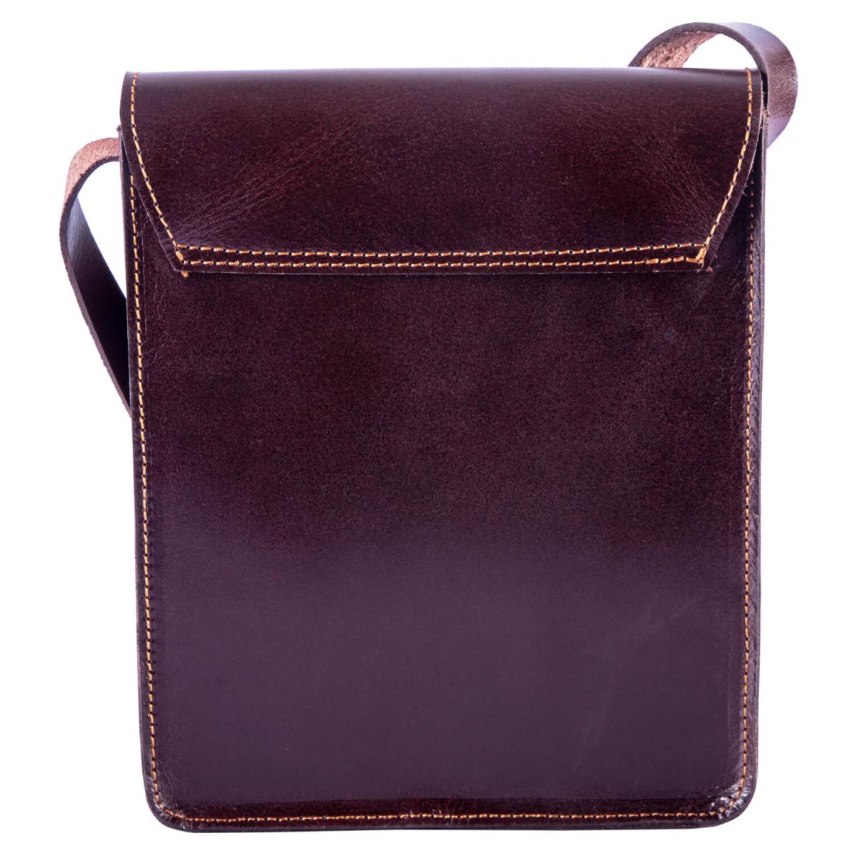 ALPENLEDER | Messenger Bag KITZBUEHL (wine) CG6055-w