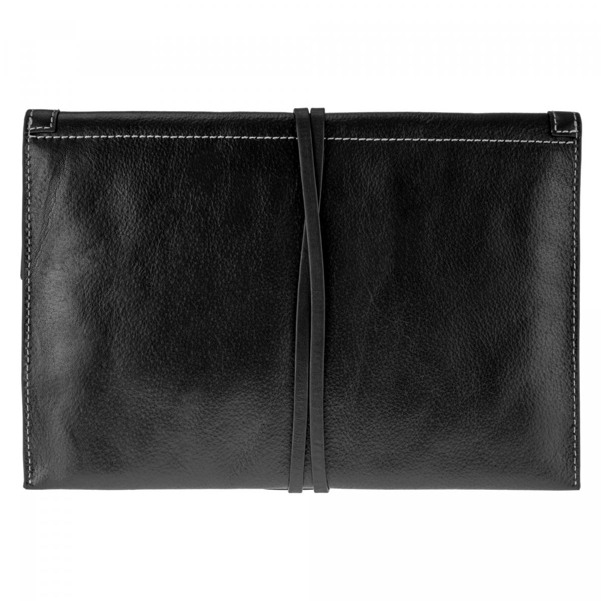 ALPENLEDER | iPad Cover Ledermappe KRUMBACH ebenholz (AD7890-e)