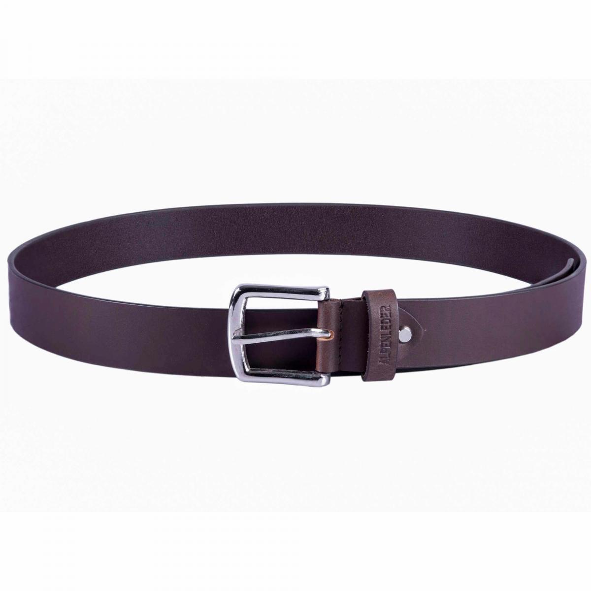 ALPENLEDER  Herrenledergürtel LECH koffee (CG6020-k)