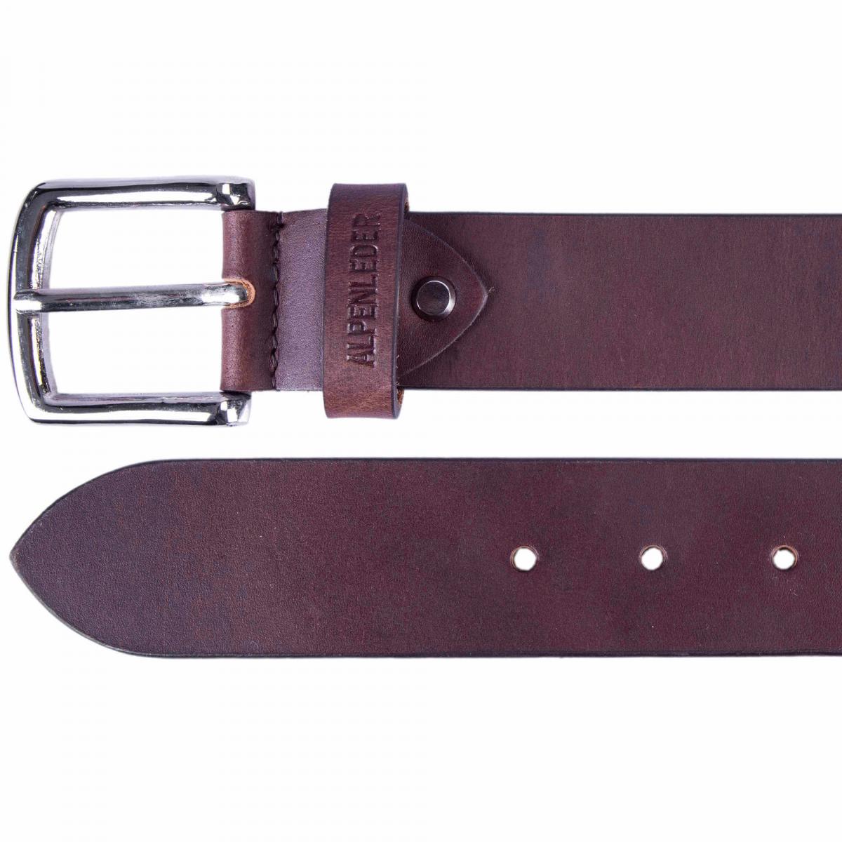 ALPENLEDER  Herrenledergürtel LECH koffee (CG6020-k)