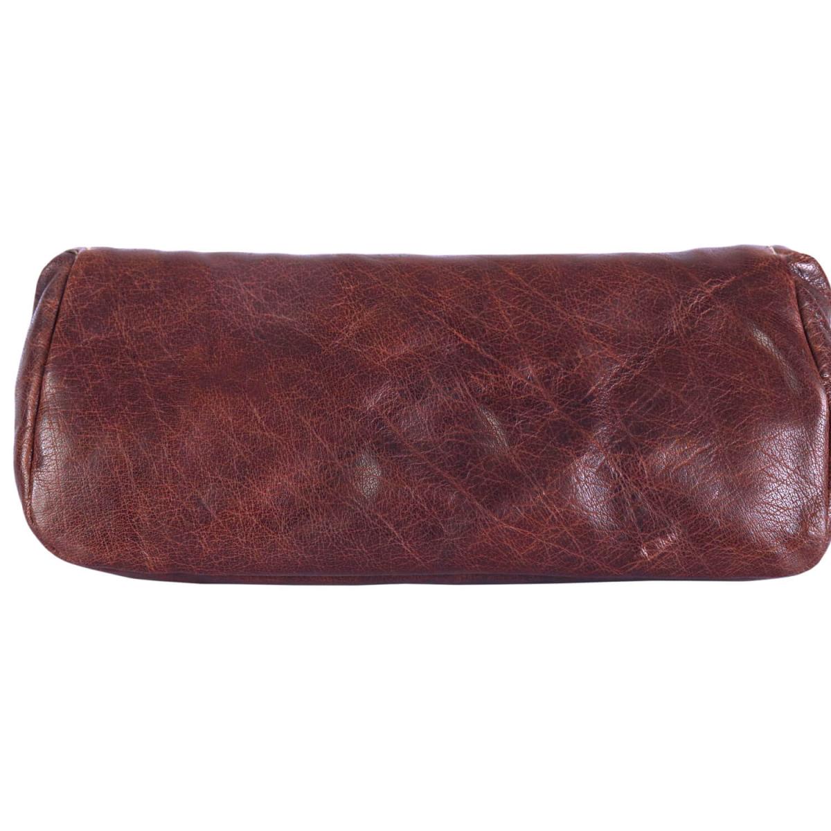 ALPENLEDER | Pfeifentasche LUIS (brandy) CG6067-b