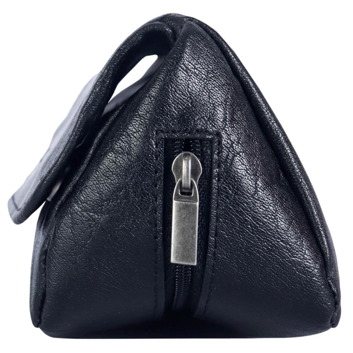 ALPENLEDER | Pfeifentasche LUIS (ebenholz) CG6067-e