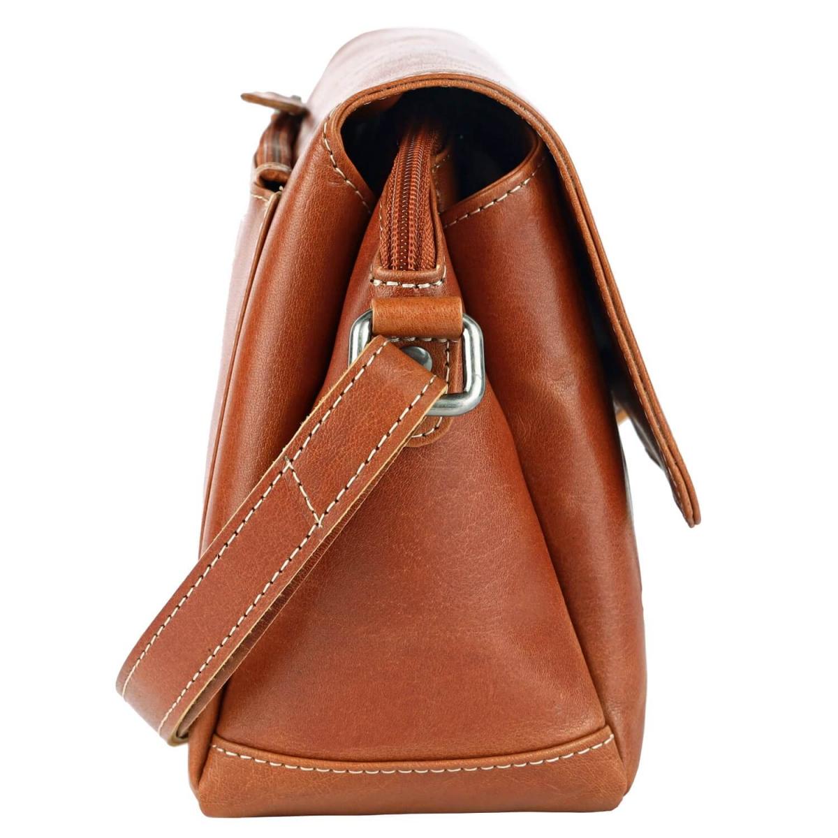 ALPENLEDER | Damen-Umhängetasche MADL (cognac) CG6072-c