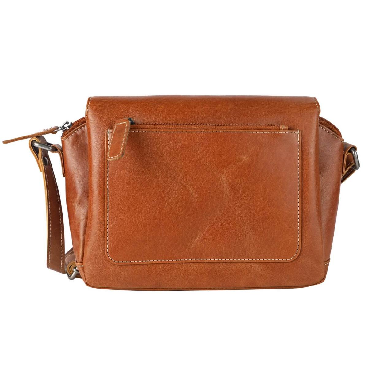 ALPENLEDER | Damen-Umhängetasche MADL (cognac) CG6072-c