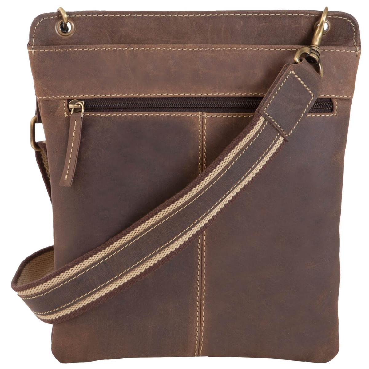 ALPENLEDER | Tabelt Bag MADRID (koffee) KP18512-k