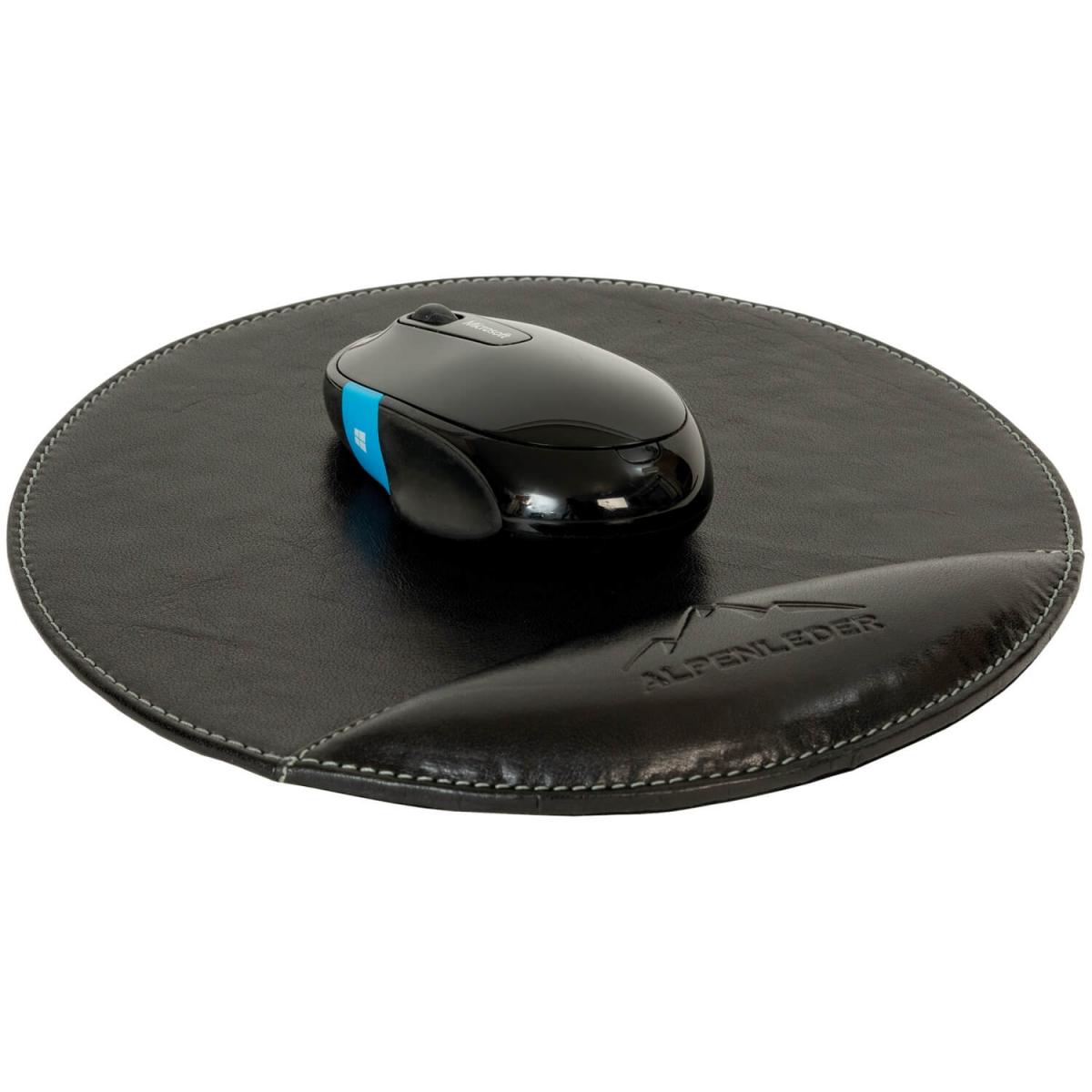 ALPENLEDER | Mouse Pad MEERSBURG (ebenholz) CG6008-e