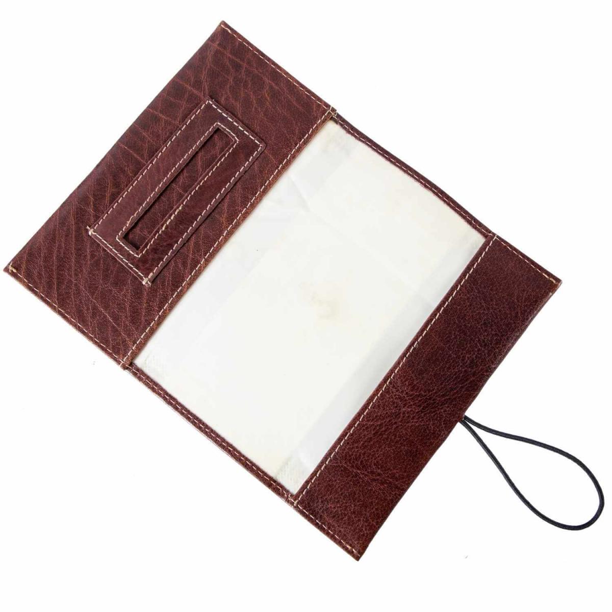 ALPENLEDER | Tabaktasche MERLIN (brandy) CG6072-b